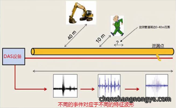 长输油气管道打孔盗油在线监测